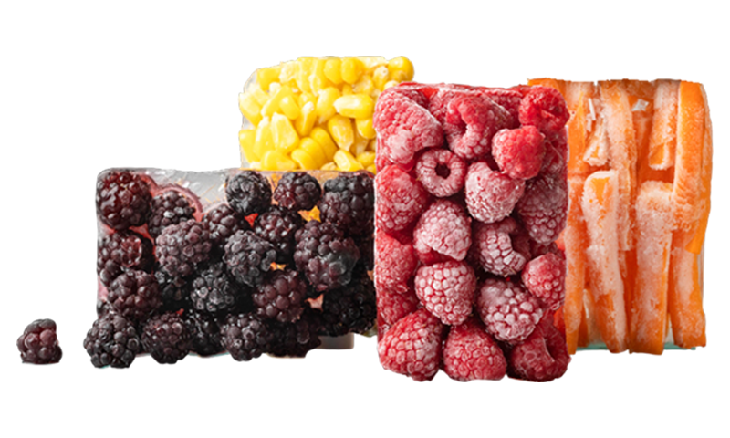 Замороженные продукты и мороженое